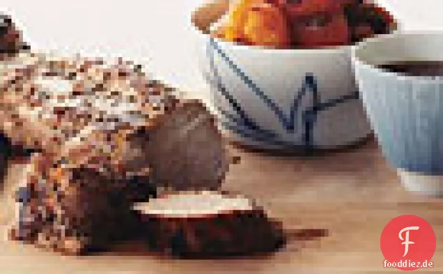 Schweinefilet mit Aprikosensenf