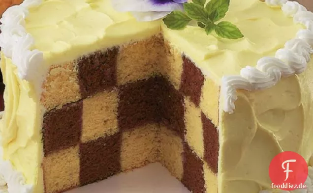 Schokoladen-Schachbrettkuchen