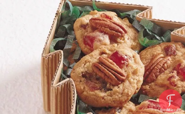 Weihnachten Obst Tropfen Cookies