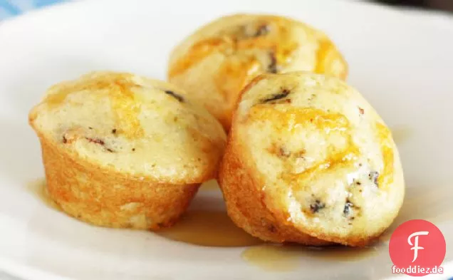 Speck Cheddar Bisquick® Pancake Bites