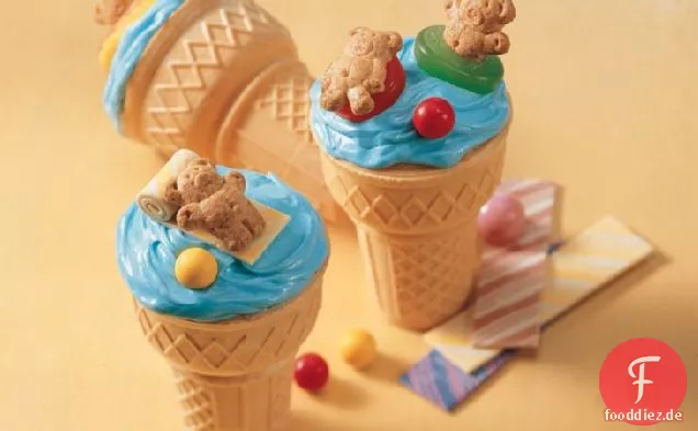 Beary Spaß Cupcake Kegel
