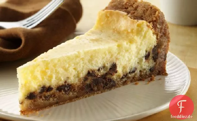Glutenfreie Schokolade Chip Cookie Käsekuchen