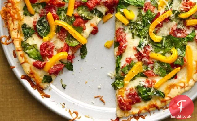 Skinny Hausgemachte Pizza