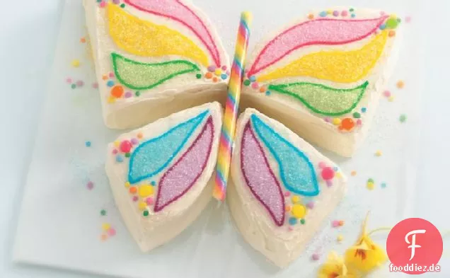 Schmetterling-Kuchen