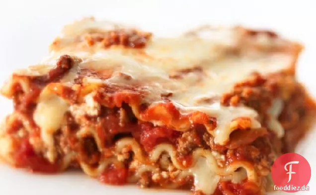 Dünne Lasagne