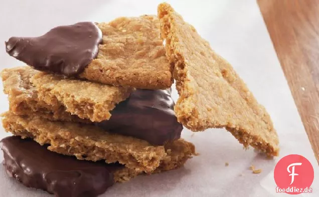 Knusprige Haferflocken-Cookie-Rinde