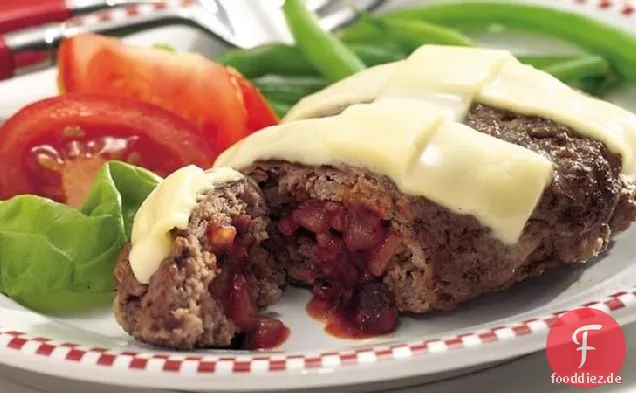 Persönliche Pizza-Gefüllte gegrillte Fleischbrote