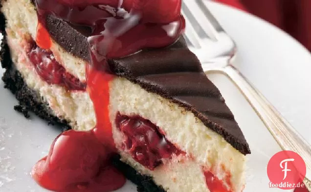 Schokoladen-Kirsch-Käsekuchen