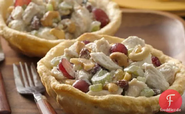 Hähnchen-Salat-Schalen für Zwei