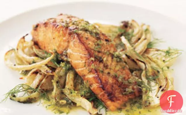 Lachs Mit Fenchel Und Pernod
