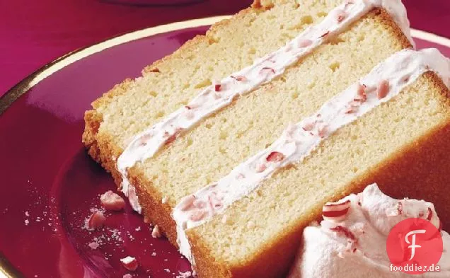 Geschichtete Pfefferminz-Pfund-Kuchen