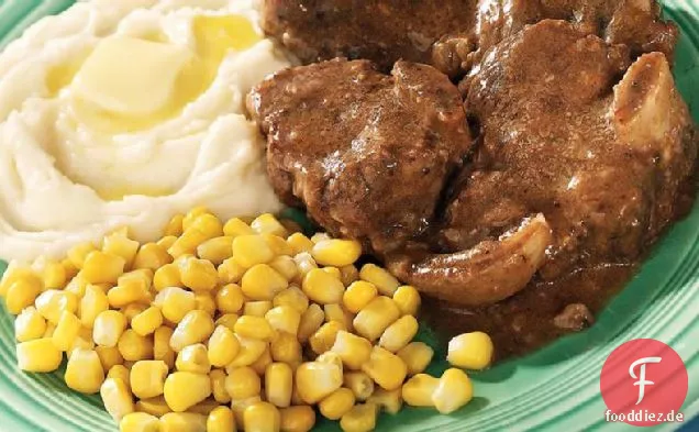 Slow-Cooker freche kurze Rippen