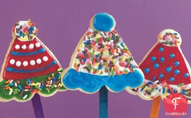 Geburtstag-Party-Cookie Pops