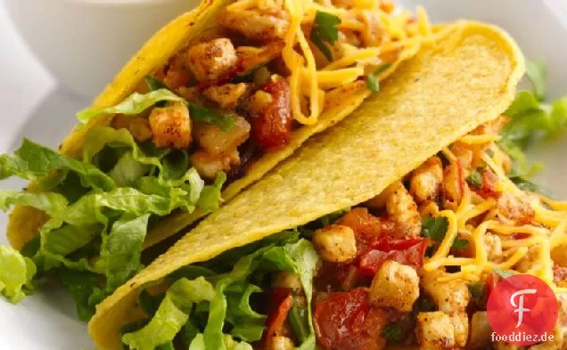 Sommer-Frische Hühnchen Tacos