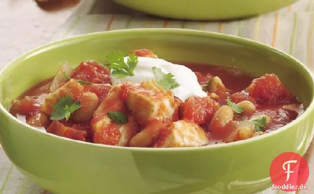 Weiße Bohnen-Huhn Chili