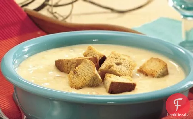 Slow-Cooker Bier-und Käse-Kartoffel-Chowder
