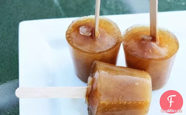 Gefrorener süßer Tee Pops