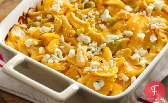 Büffelkartoffel-Hühnchen-Auflauf