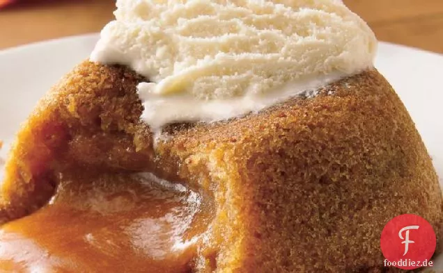 Geschmolzene Butterscotch Kuchen