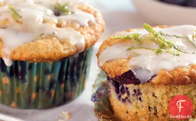 Heidelbeer-Limetten-Muffins