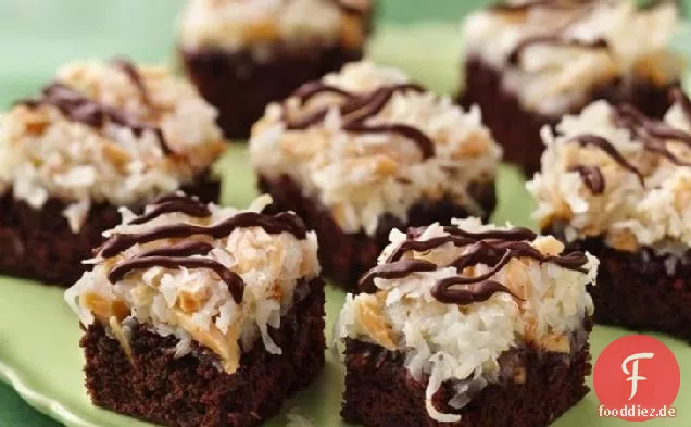 Mandel-Makronen-Brownie-Riegel
