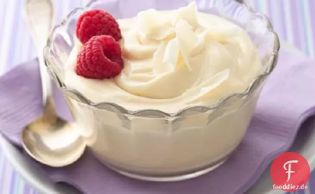 10-Minütige weiße Schokoladenmousse