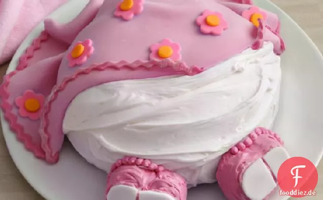 Baby-Kuchen-Es ist ein Mädchen