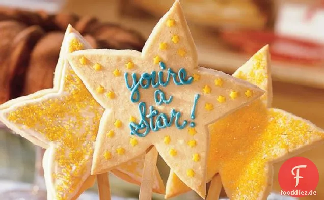 Sterne-Cookie Pops