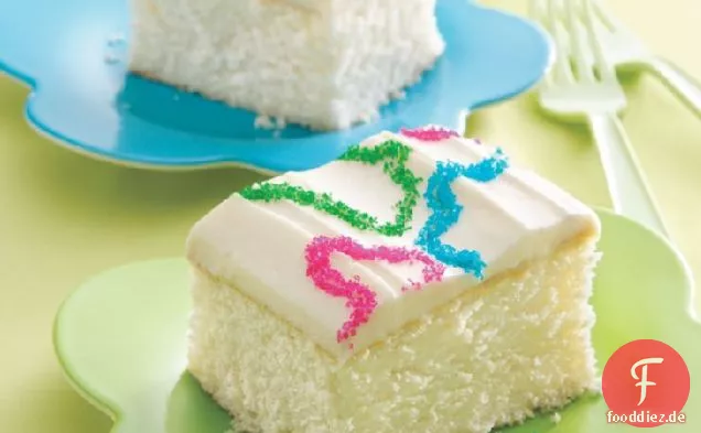 Frühling streut Kuchen