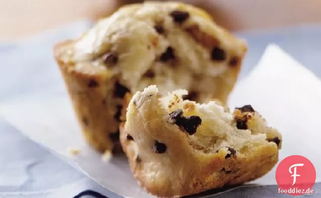 Überraschung Schokoladen-Chip-Muffins