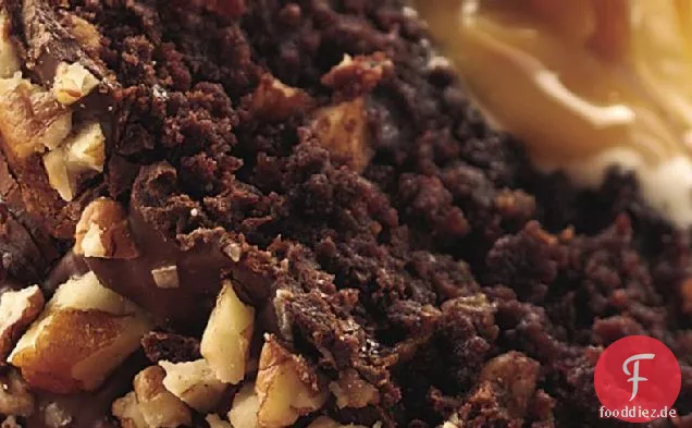 Karamell-Pekannuss-Brownie-Kuchen