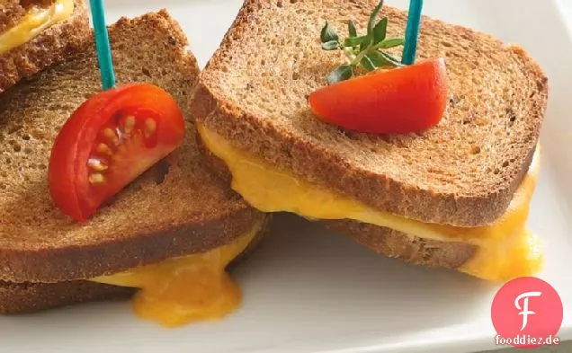 Gegrillter Käse Vorspeise Sandwiches