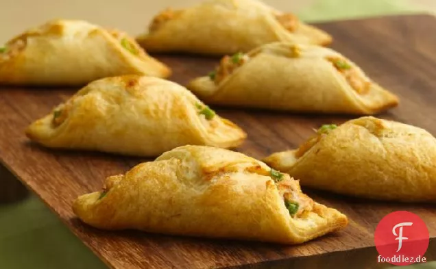 Krabben gefüllte Crescent Wontons