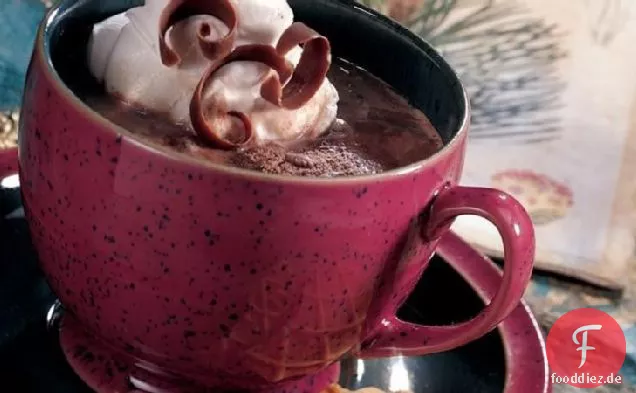 Cremige Schokolade Mandel Kaffee