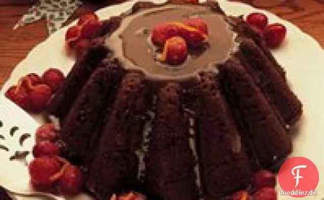 Gedämpfter Pflaumenpudding
