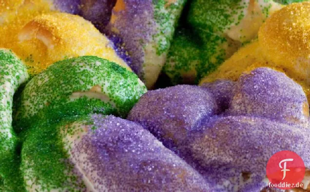 Schnelle Mardi Gras König Kuchen