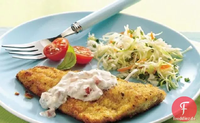 Fischfilets mit Herbed Tartar Sauce