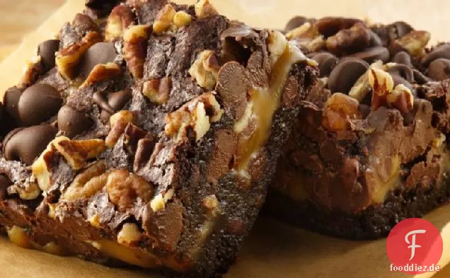 Glutenfreie Schildkröten-Brownies