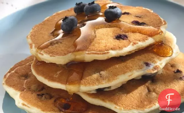 Blaubeerpfannkuchen (Kochen für 2)