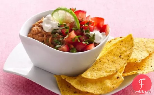 Salsa-Limetten-Bohnen-Dip