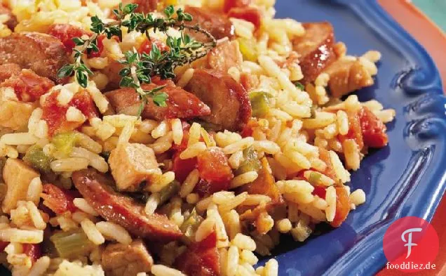 Huhn mit gerösteten Paprika und Couscous