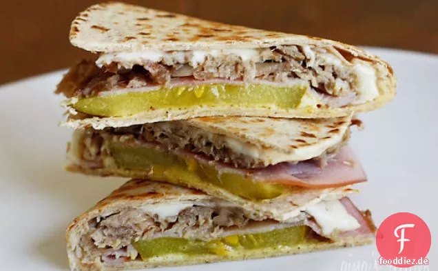 Kubanisches Sandwich Quesadilla
