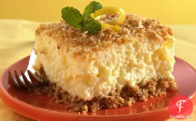 Cremige Ananas-Pecan Dessert Quadrate