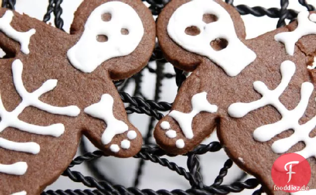 Spooky Skelett Cookies