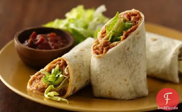 Refried Bean Roll-Ups