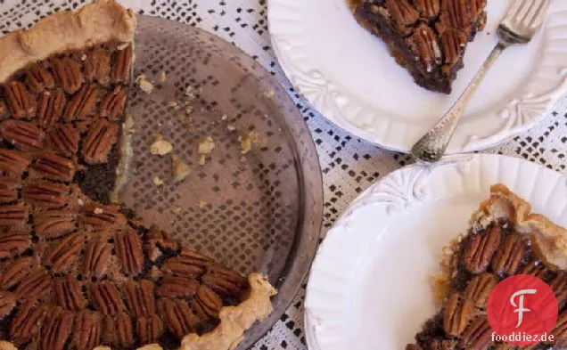 Mexikanische Schokolade Pecan Pie