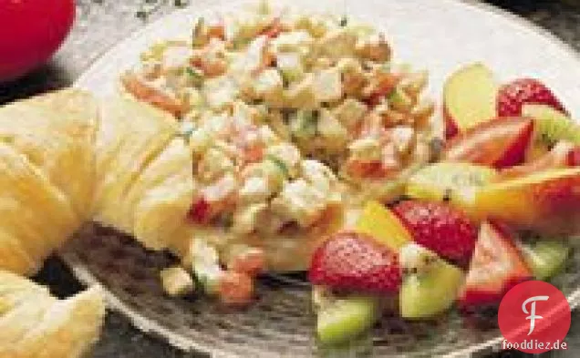 Hühnersalat Croissants
