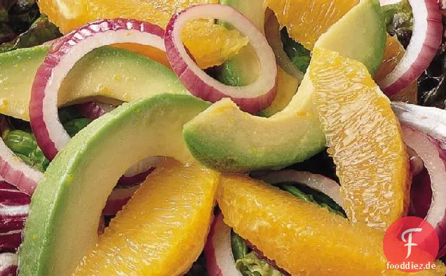 Orangen-Avocado-Salat