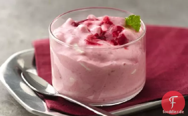 Himbeer-Joghurt-Feier-Dessert