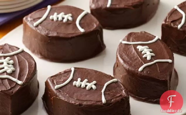 Brownie Fußbälle